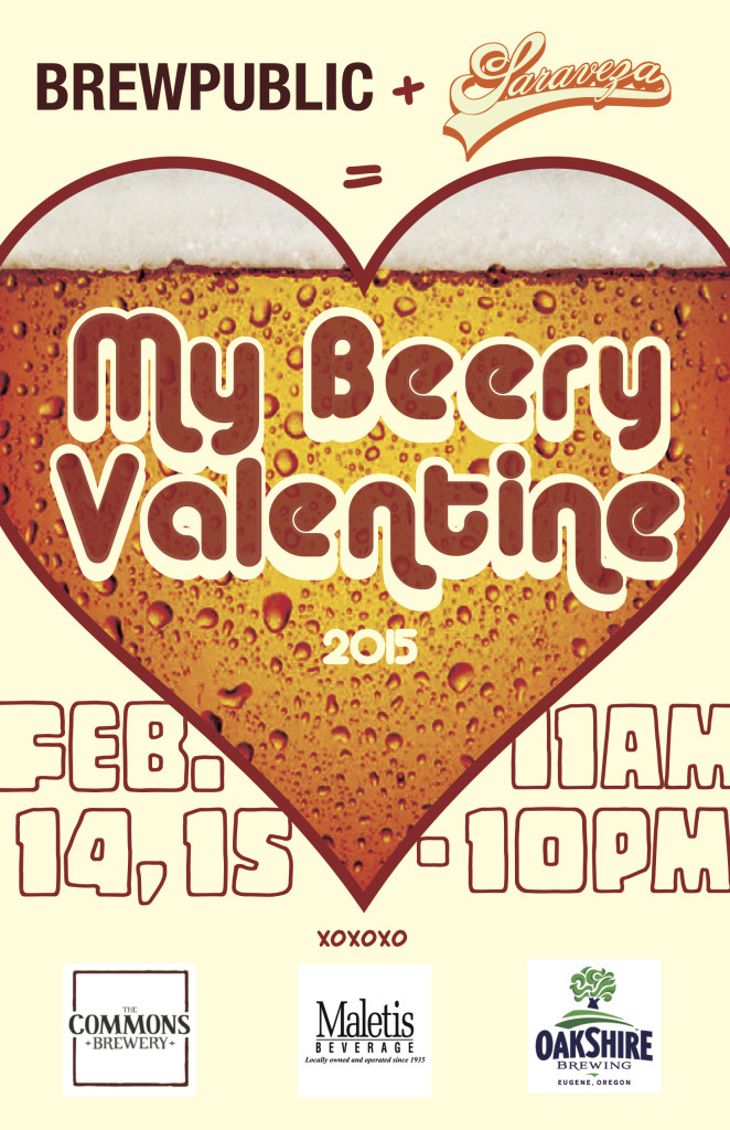 BREWPUBLIC Presents 6th Annual My Beery Valentine at Saraveza