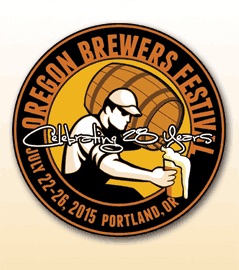 2015 Oregon Brewers Festival Logo