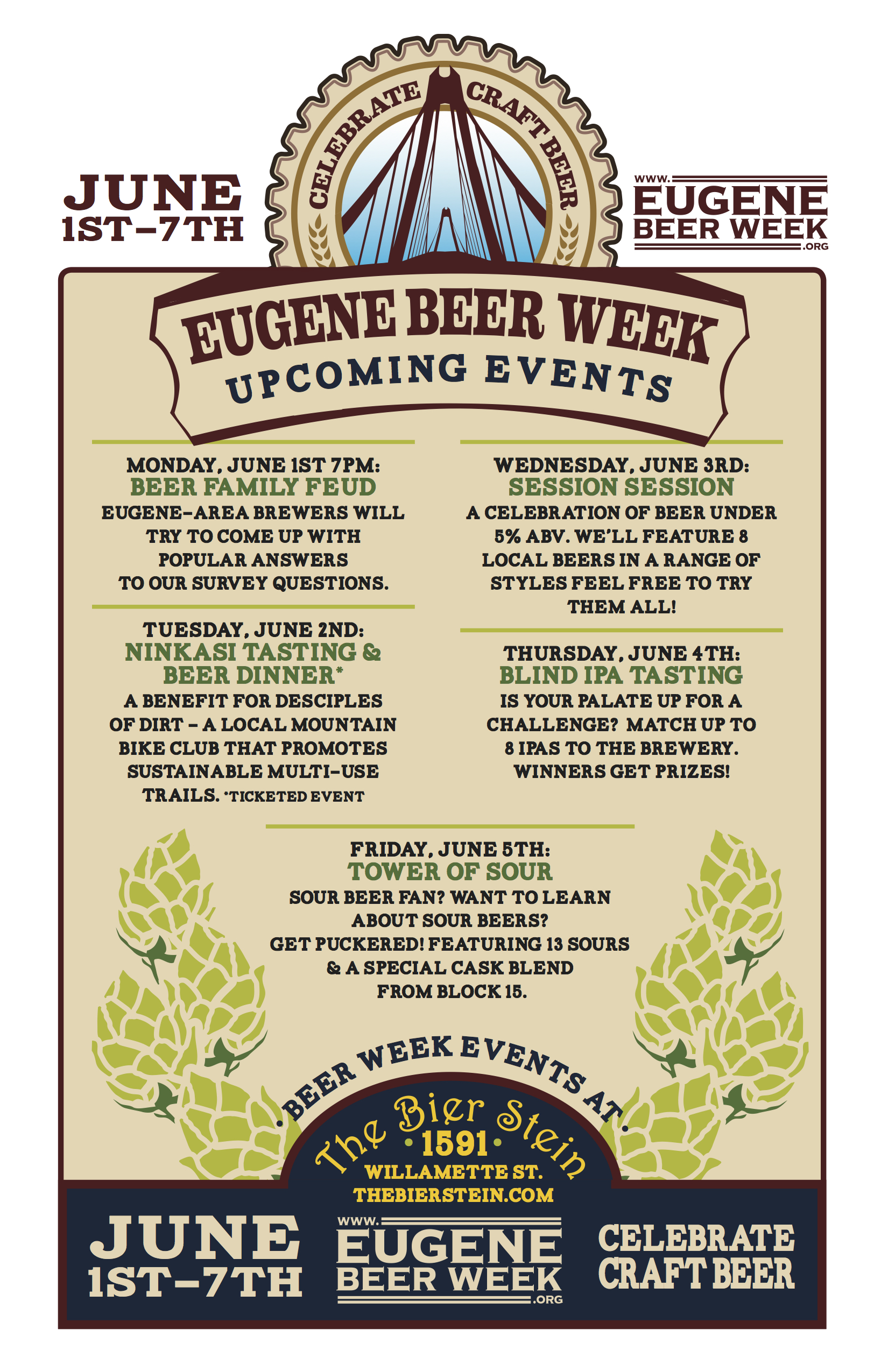 Bier Stein Euegen Beer Week Events
