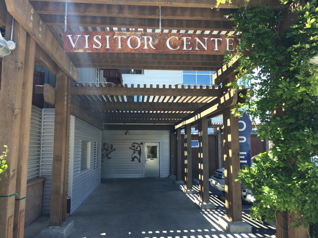 Entry to Firestone Walker Visitors Center