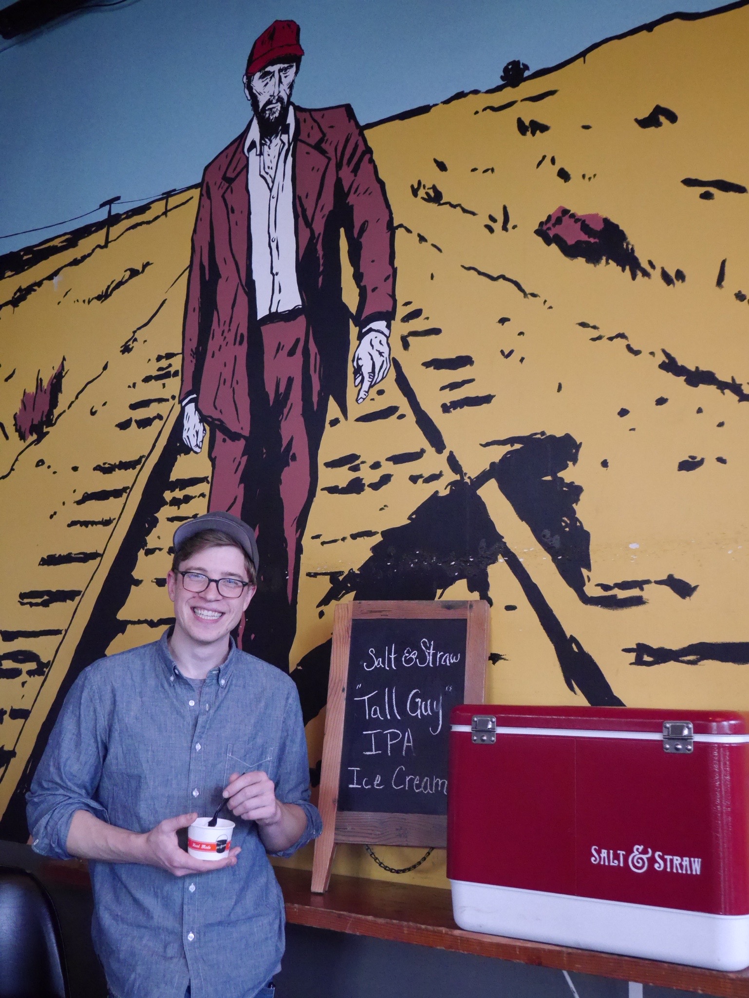 Salt & Straw Tall Man PDX Beer Week Ice Cream (photo by Cat Stelzer)