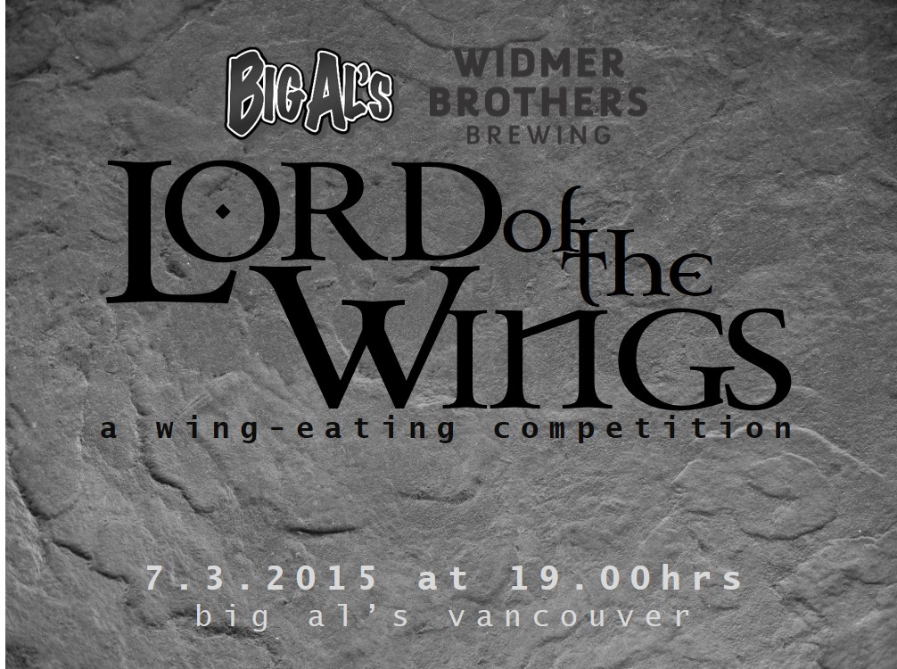 2nd Annual Big Al’s & Widmer Brewing Lord of the Wings Wing-Eating Competition