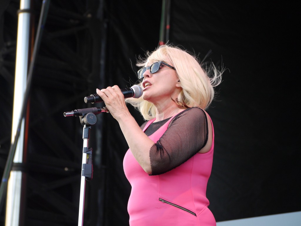 Debbie Harry of Blondie at Project Pabst (photo by Cat Stelzer)