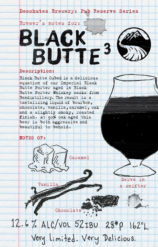 Deschutes Brewery Black Butte³ Fact Sheet