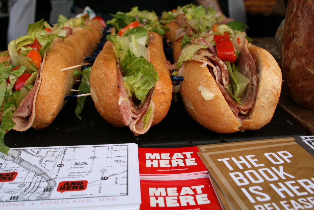 Olympia Provisions Meat Grinder at Feast Portland Sandwich Invitational