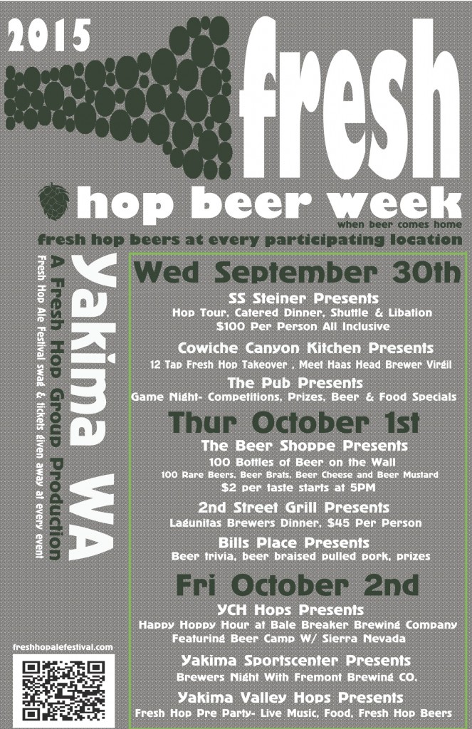 Yakima Fresh Hop Beer Week 2015