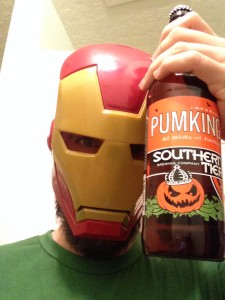 Iron Man with Southern Tier Pumking