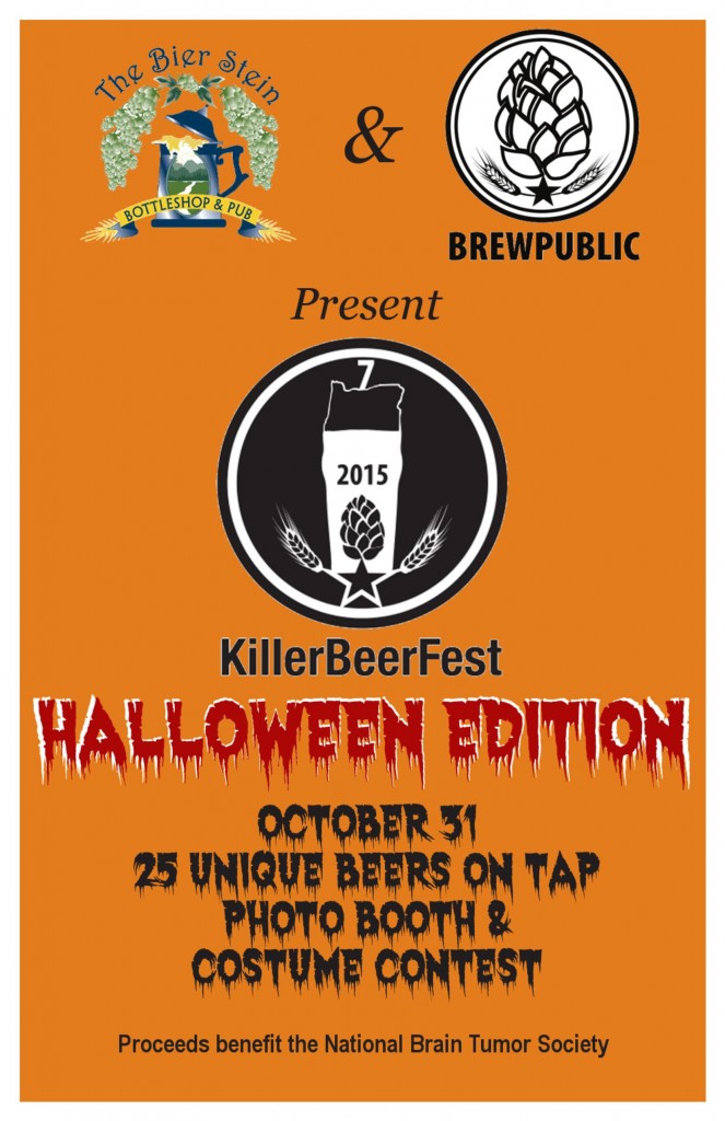 2015 Bier Stein Killer Beer Fest Halloween Edition