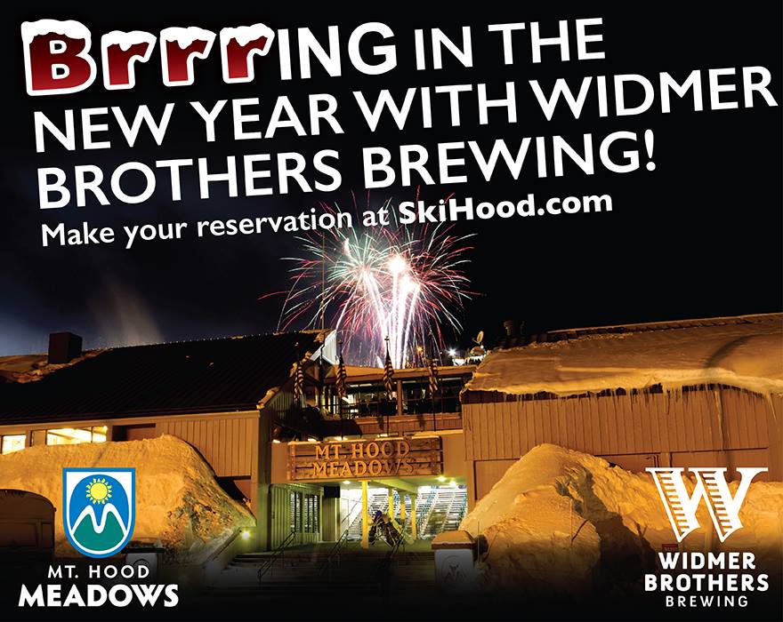 Brrrrring in the New Year at Mt. Hood Meadows and Widmer