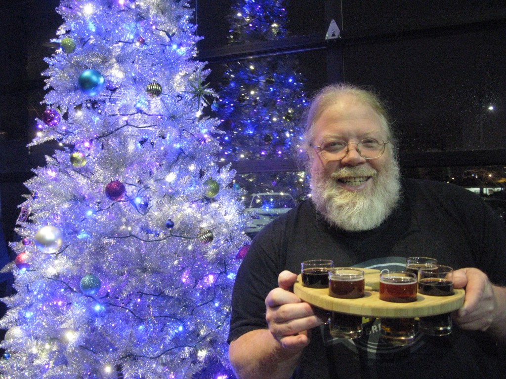 He's in the proper holiday mood, is Oregon brewing legend John Harris, and he's got some great beers to share. FoystonFoto