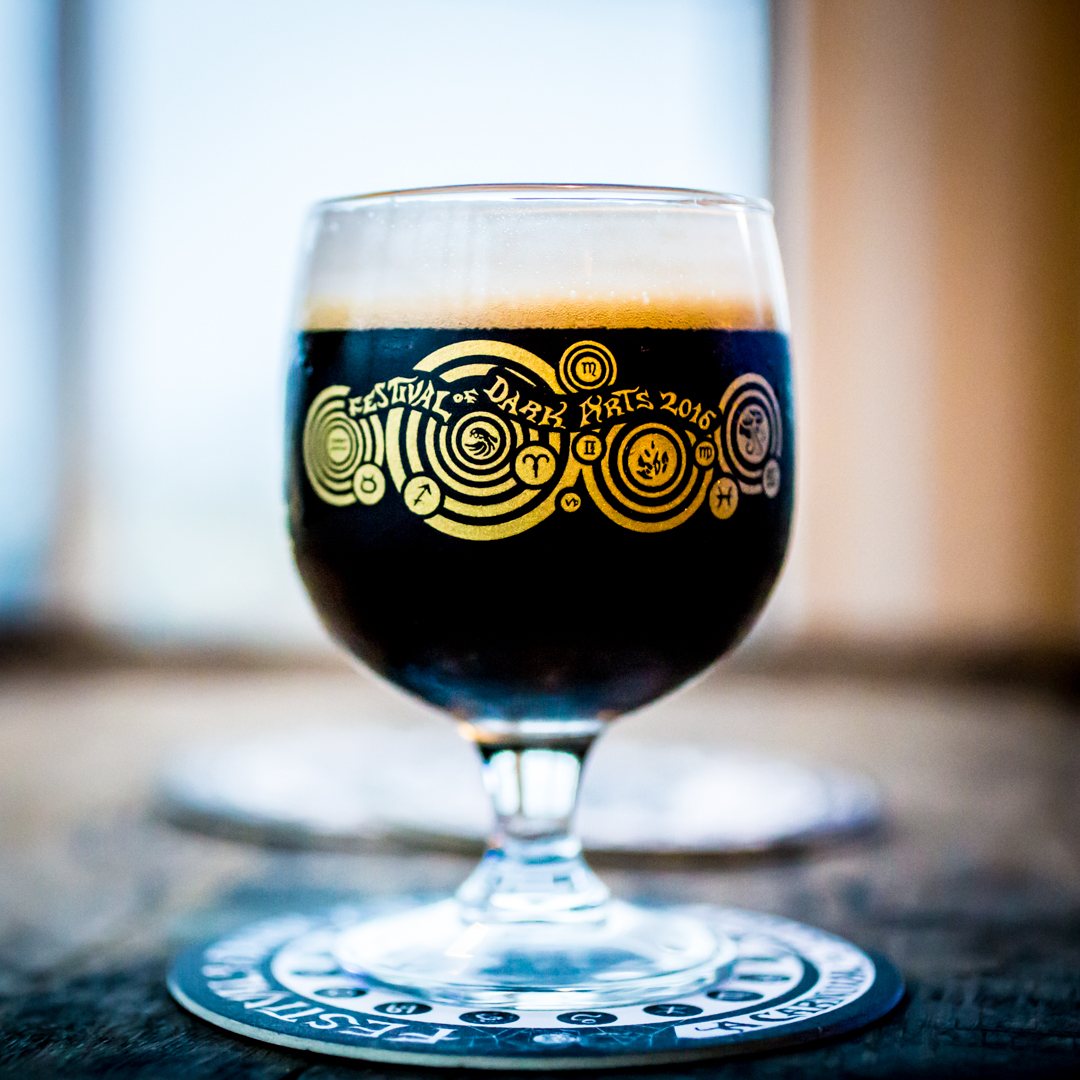 Festival of Dark Arts 16oz Glass (image courtesy of Fort George Brewery)