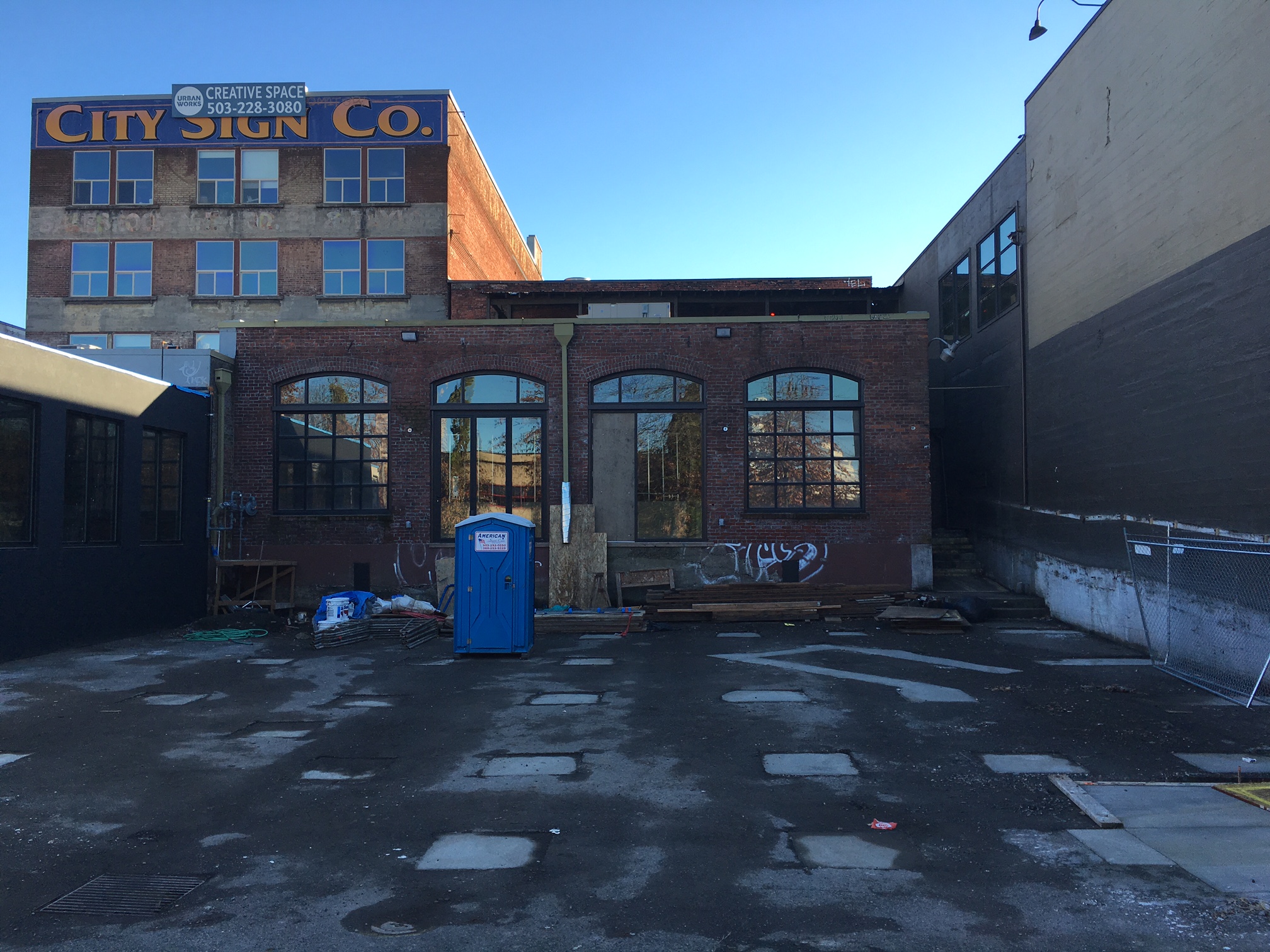 Future home of Wayfinder Beer in Portland, OR