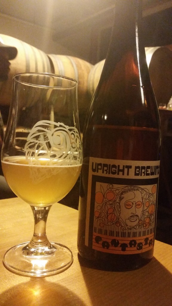 I did miss Upright's bottle release for Fantasia last weekend but Portland apparently didn't because they quickly sold out of available bottles, and rightly so, this year's batch is an outstanding beer with lots of fruit presence -- peaches! -- beautifully balanced and dry thanks to its tenure in barrels that have done previous Fantasia duty. Earlier this week, there was still some 2015 Fantasia on draft at the brewery and apparently there'll be 20 cases of bottles around town...it's well worth the search... Fantasia foto by Kris McDowell