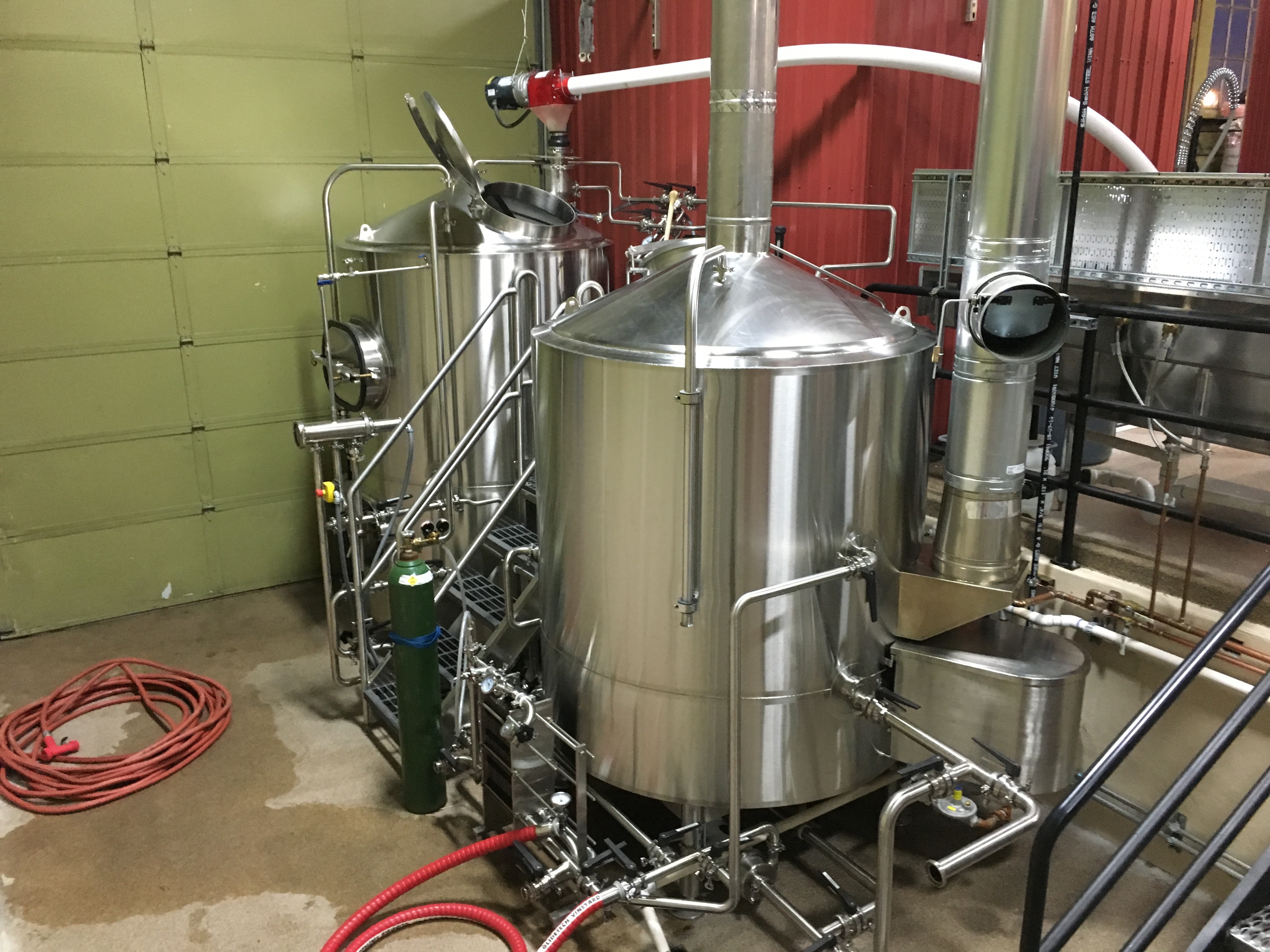 Freebridge Brewing 10 Barrel JV Northwest Brewhouse.