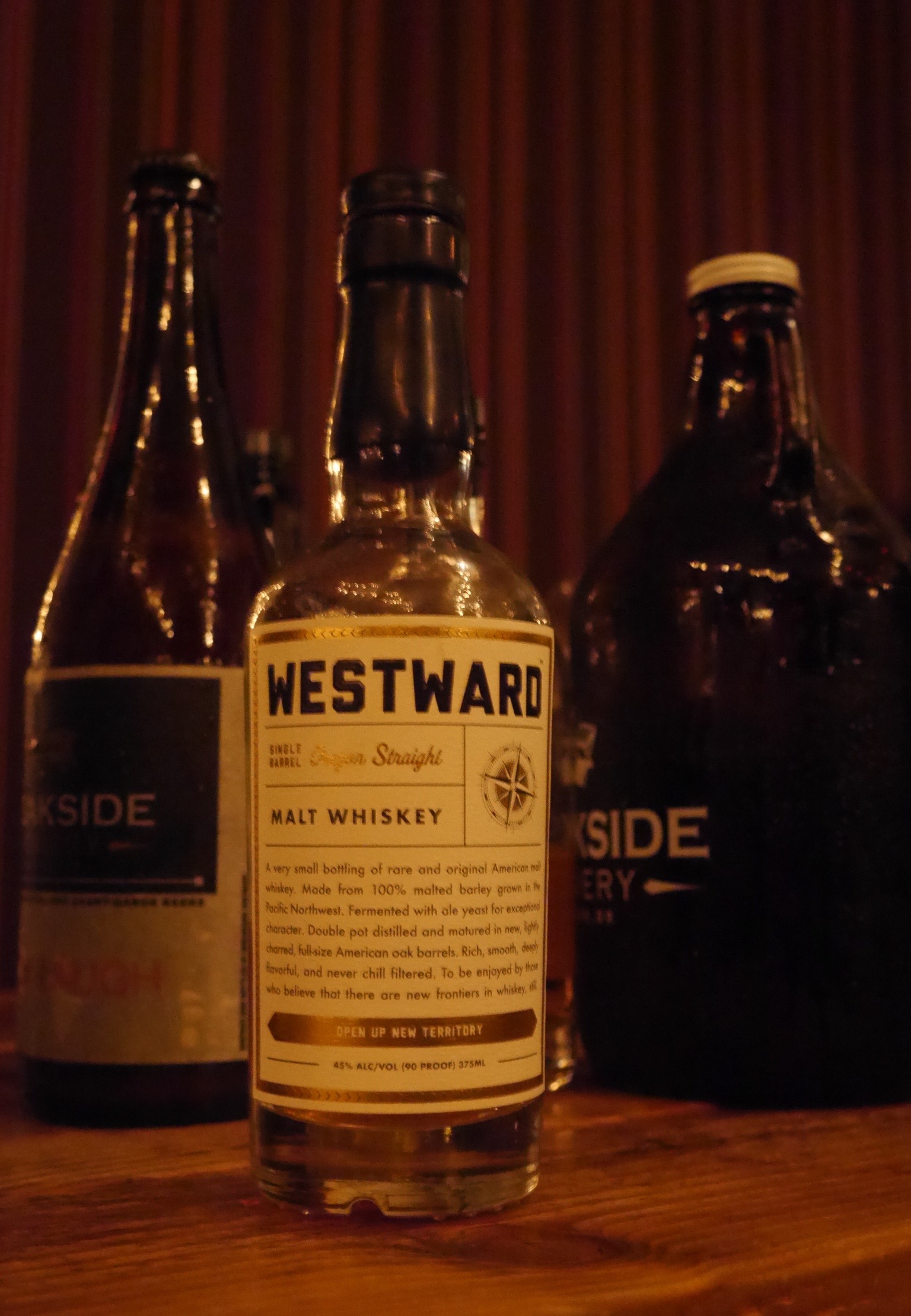 House Westward Single Malt Whiskey pouring at Brewstillery Festival. (photo by Cat Stelzer)