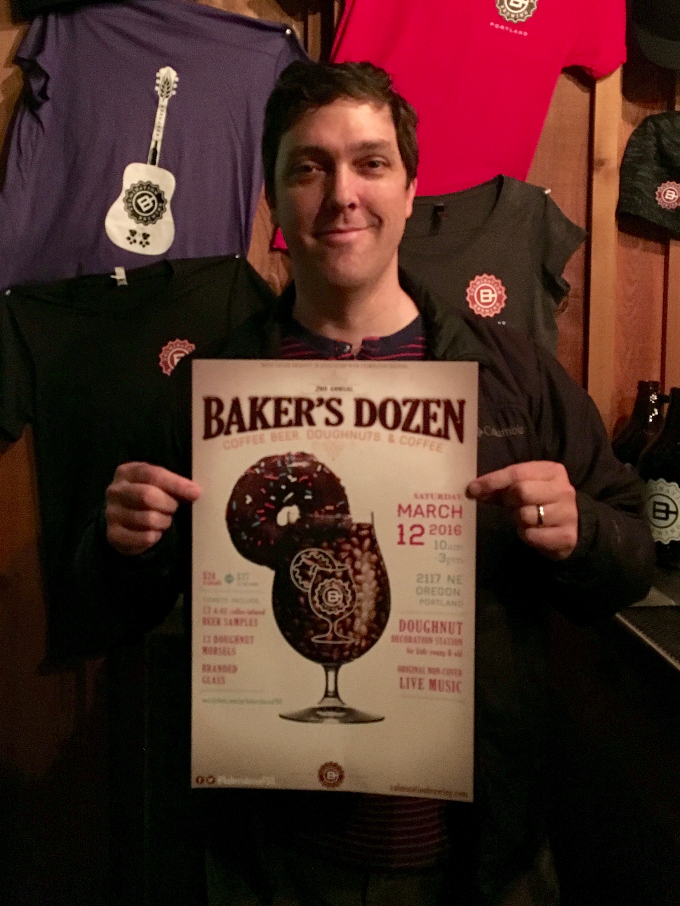 Baker's Dozen founder Brian Yaeger at Culmination Brewing. 