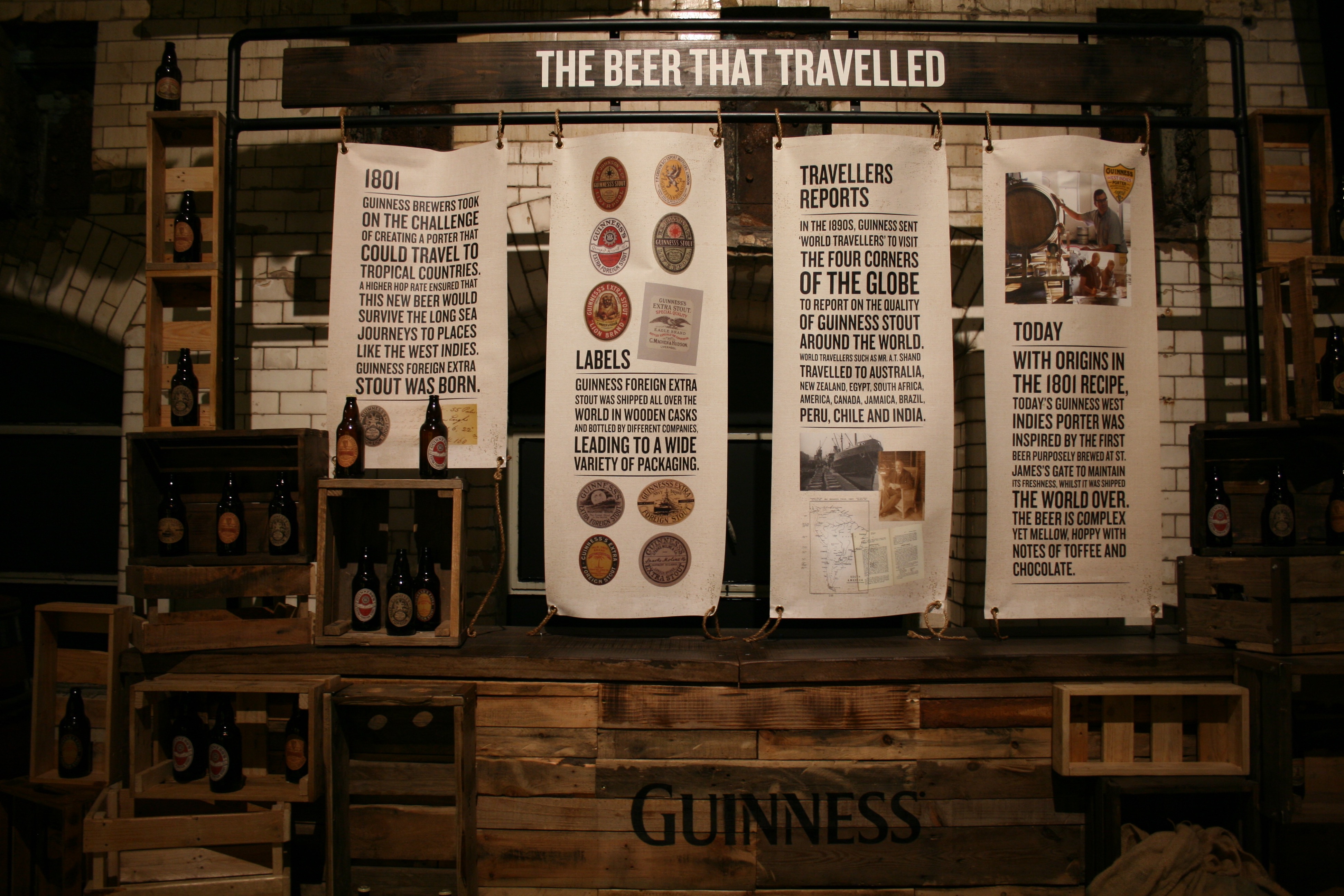 Guinness has traveled very far in its 257 years of existence.