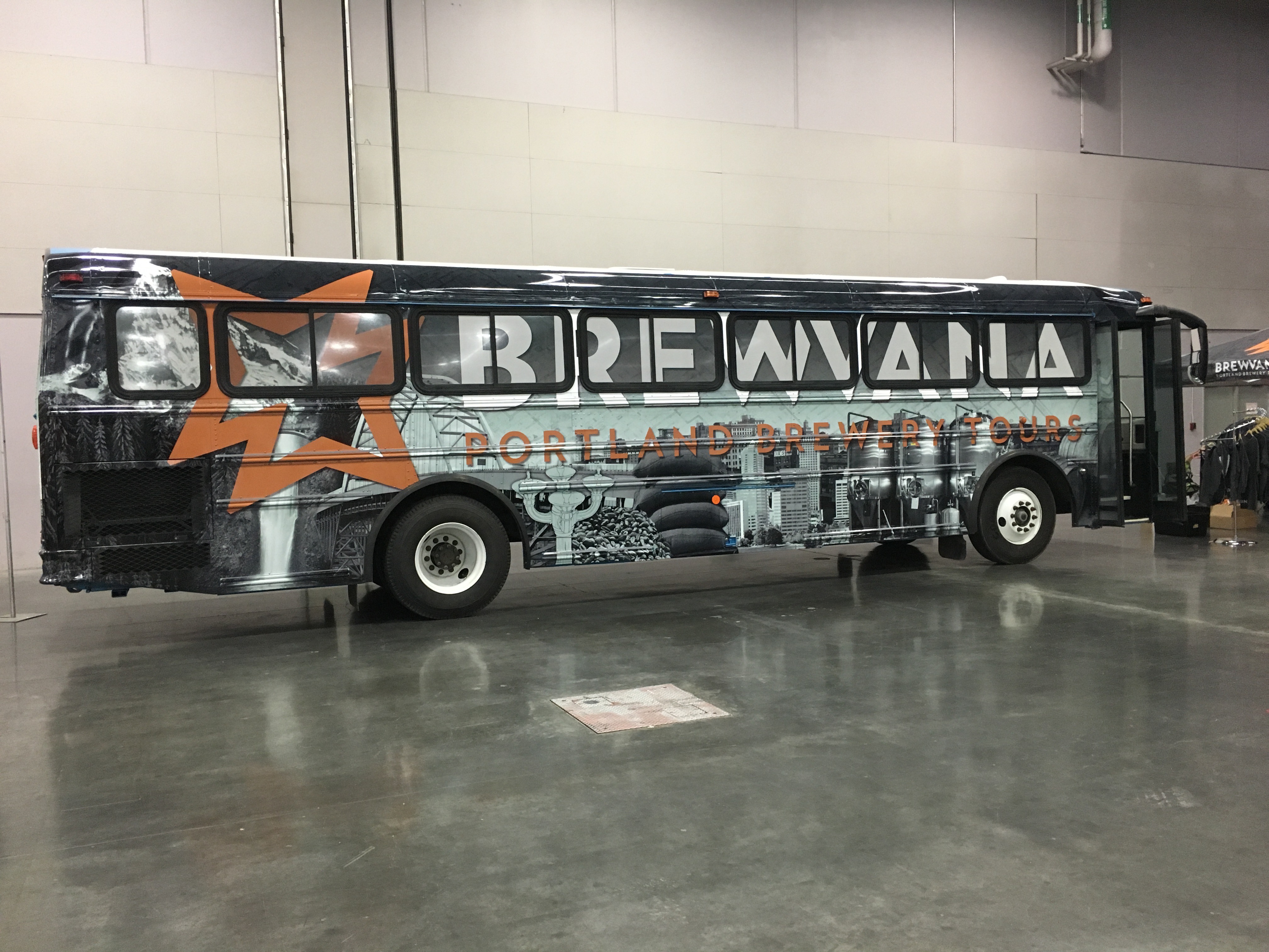 Pam the new 'long bus' from BREWVANA.