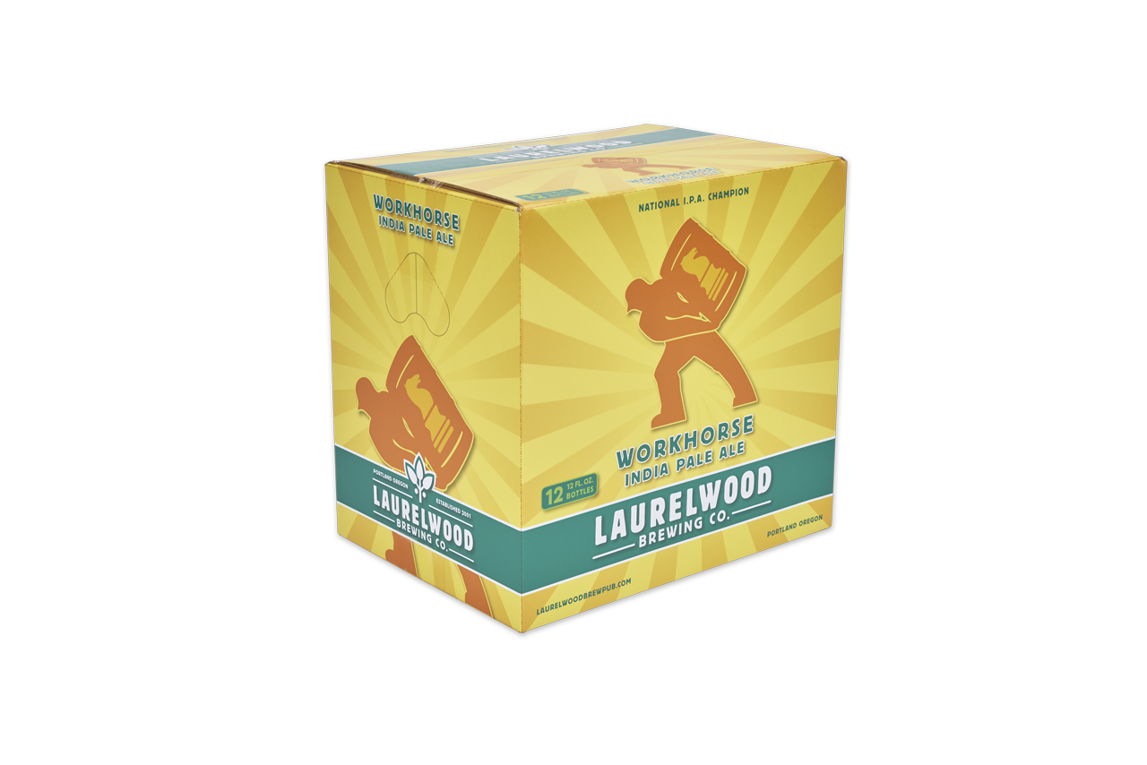 Laurelwood Workhorse 12 Pack (image courtesy of Laurelwood Brewing)