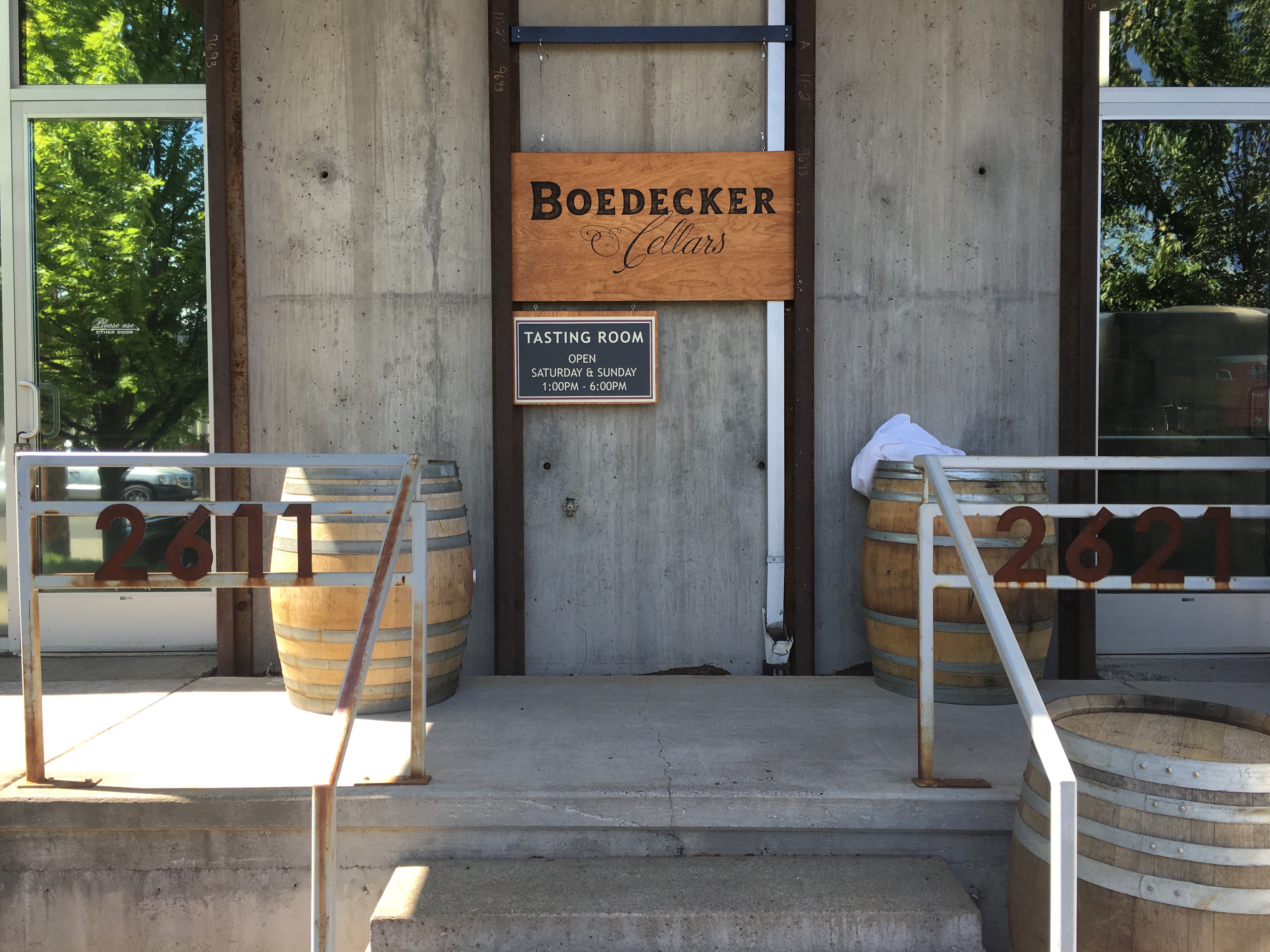 Boedecker Cellars in Portland's Northwest Industrial area.