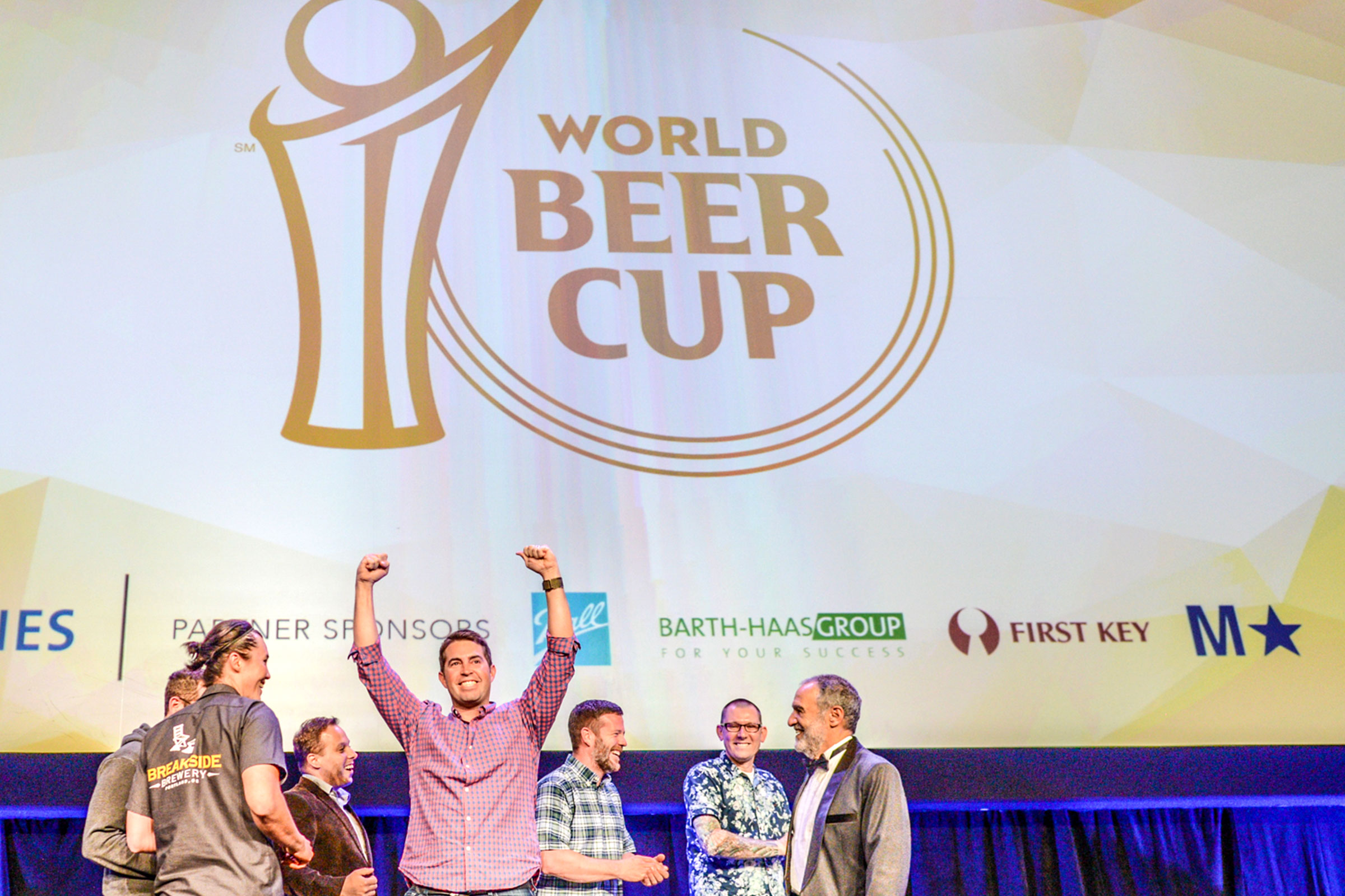 Breakside Brewery Winning one of four medals at the 2016 World Beer Cup. (Photos © Brewers Association)