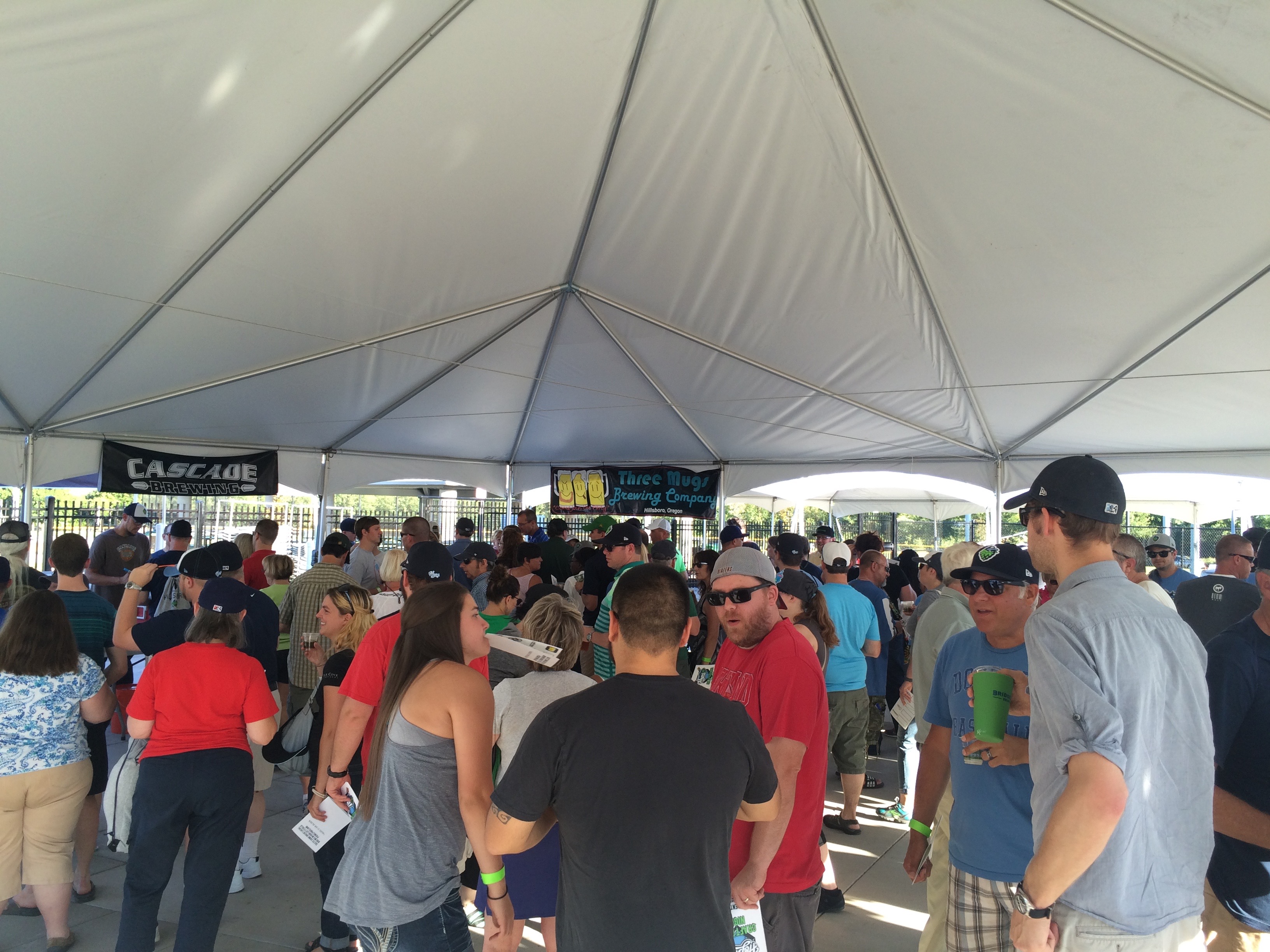 Craft Beer Night during the 2015 season at the Hillsboro Hops.