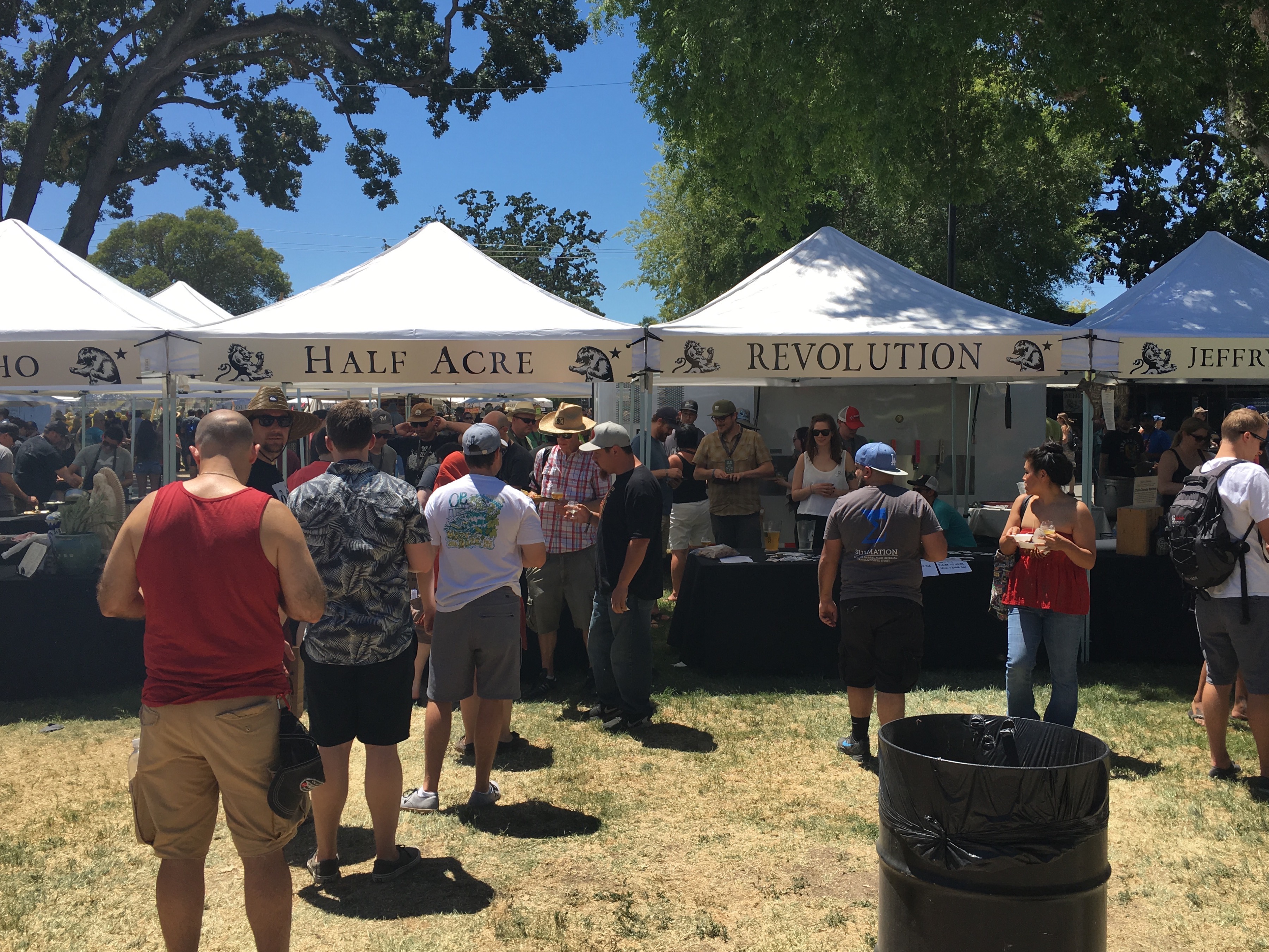 Half Acre Beer Co. and Revolution Brewing, two Chicago breweries pouring at the 2016 Firestone Walker Invitational Beer Fest.