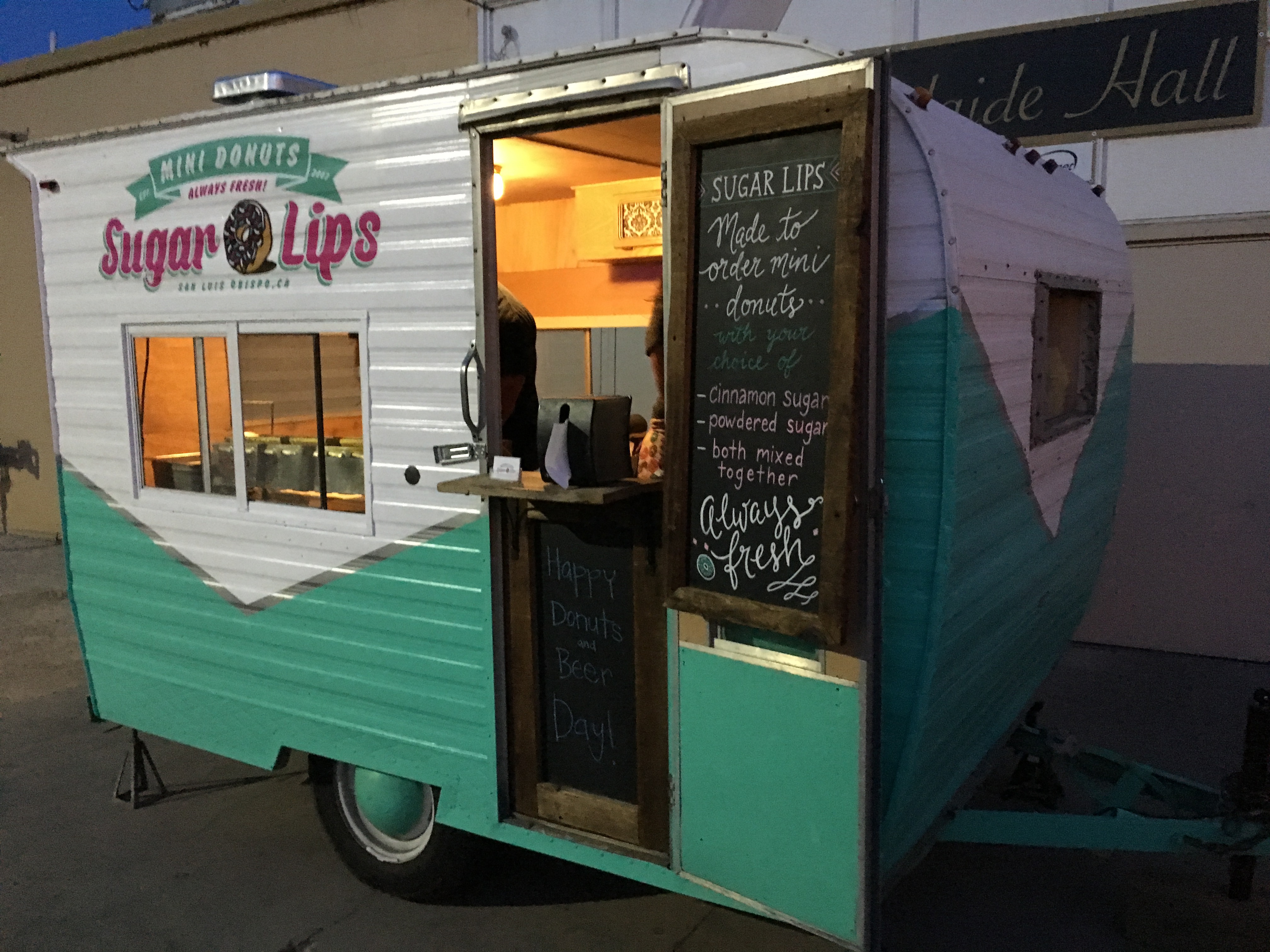 Sugar Lips Mini Donuts was a favorite at this year's Firestone Walker Invitational Beer Fest. Last year the doughnut trailer won best the People's Choice Best Restaurant.