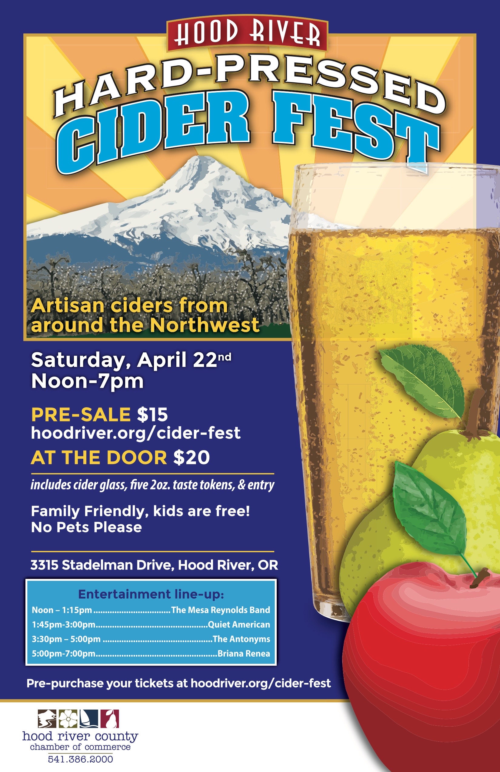 4th Annual Hood River HardPressed Cider Fest Returns On April 22nd