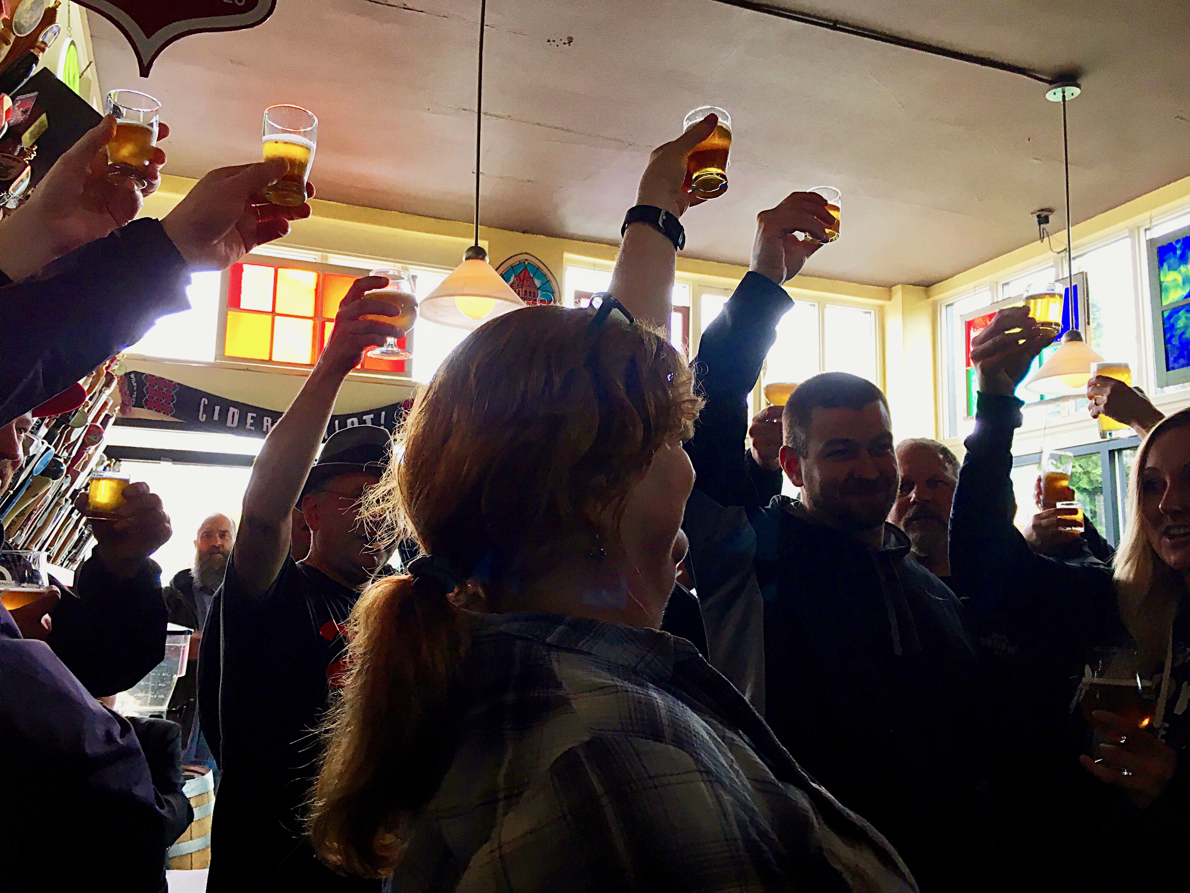 A toast to Belmont Station's 20th Anniversary