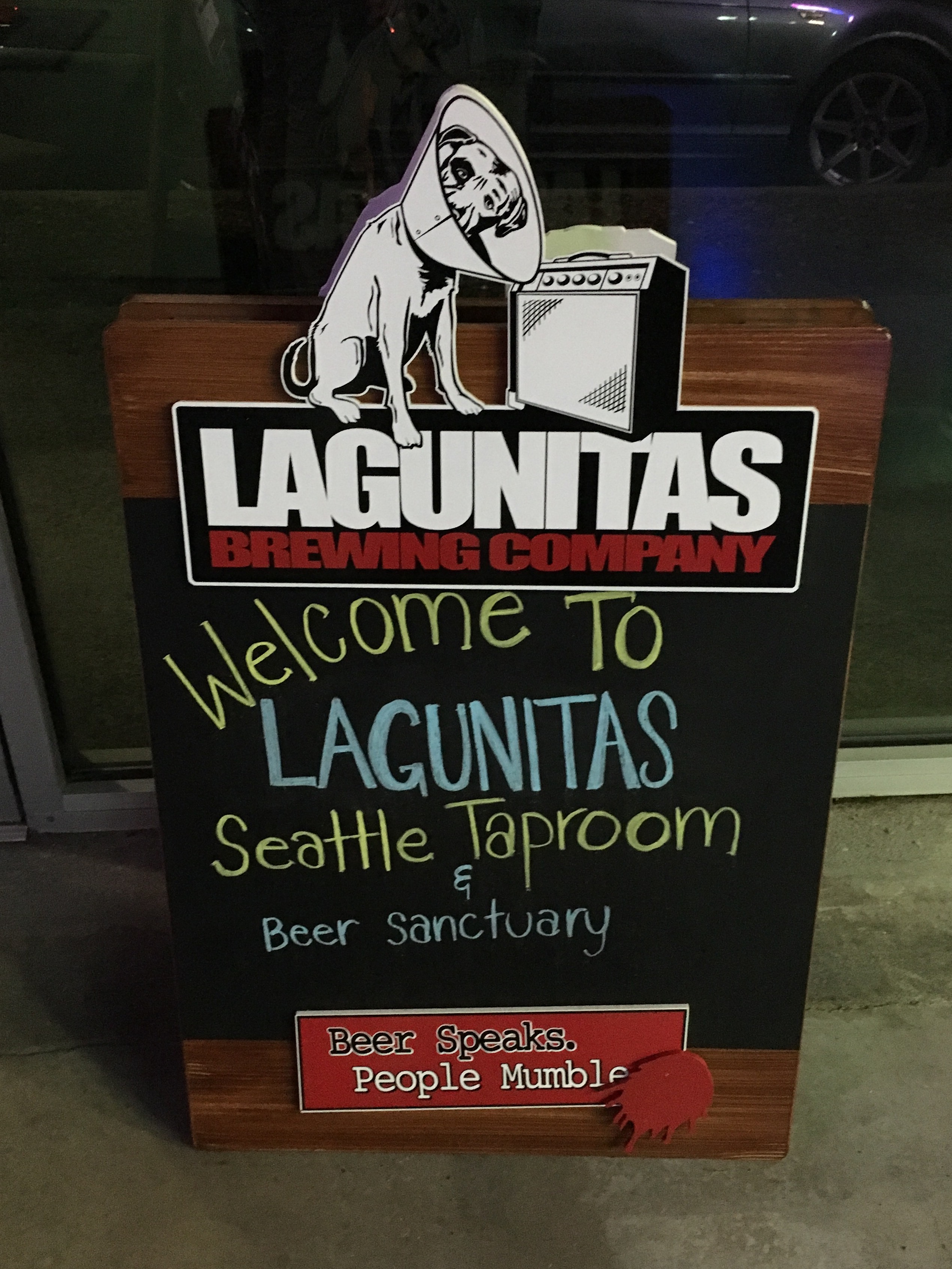 Lagunitas Seattle Taproom took over the vacant space left behind from Hilliards in Seattle's Ballard neighborhood.