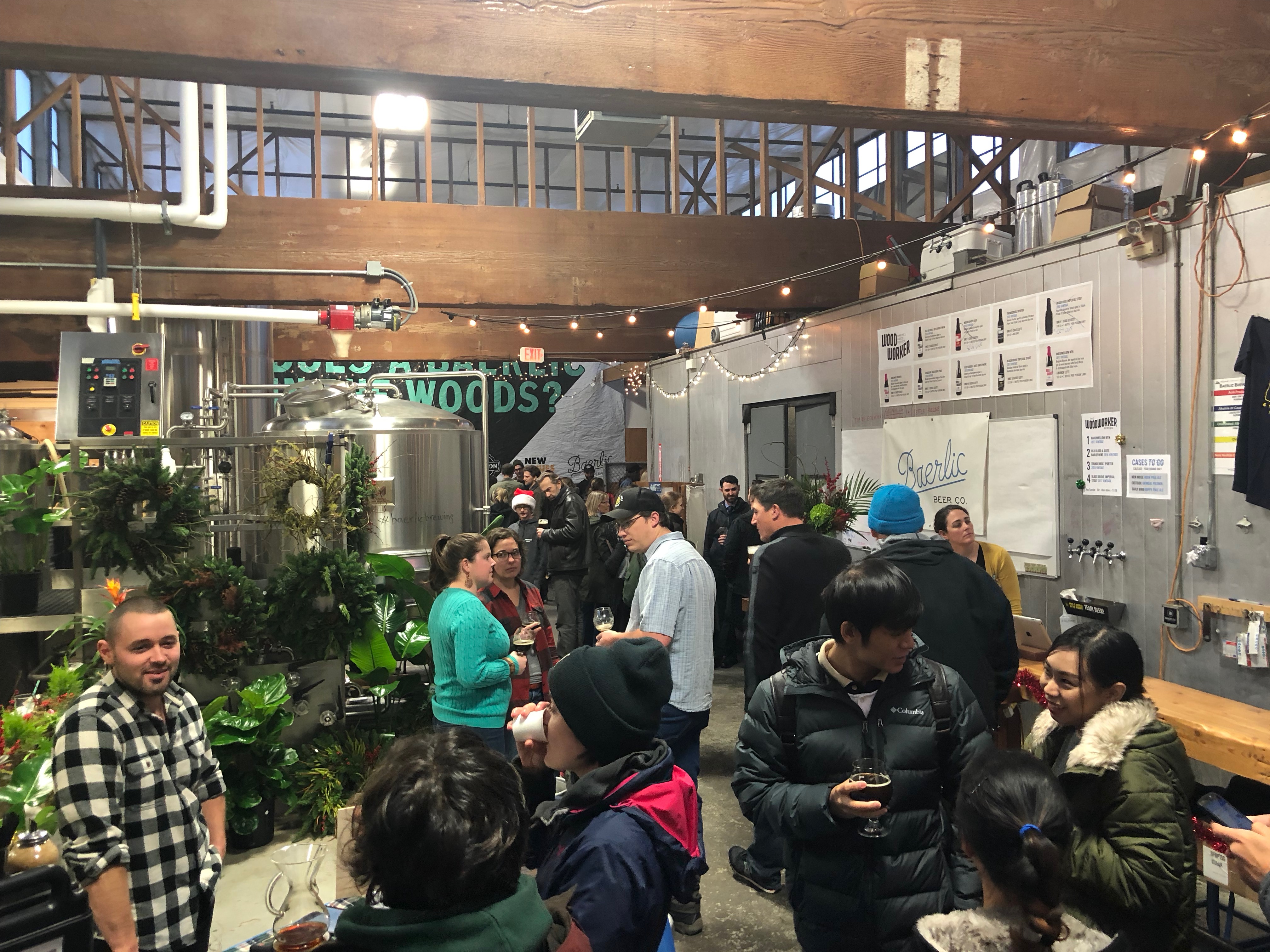 Baerlic Brewing once again hosted its WoodWorker Market in early December.