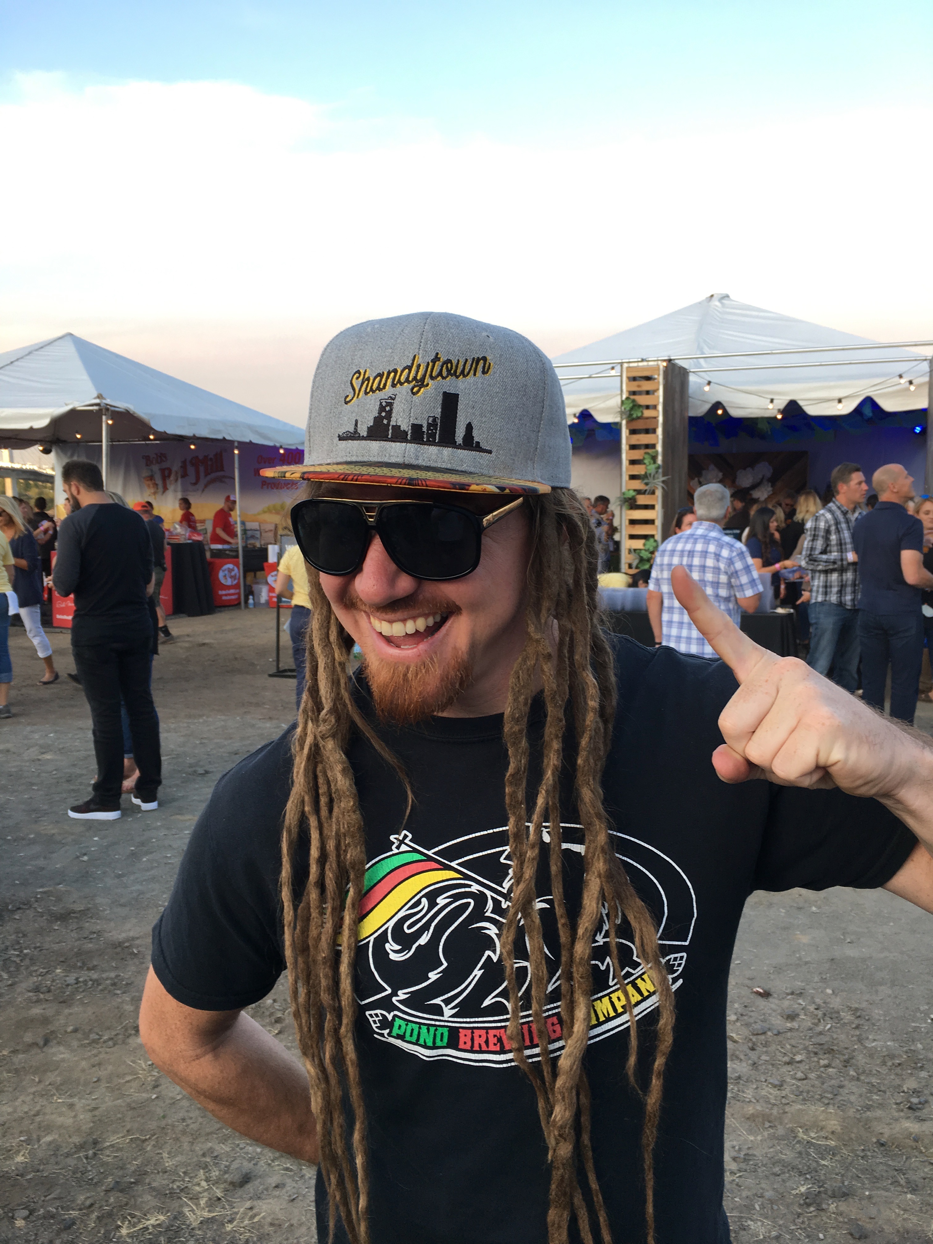Erick Russ from Pono Brewing at 2017 Feast Night Market