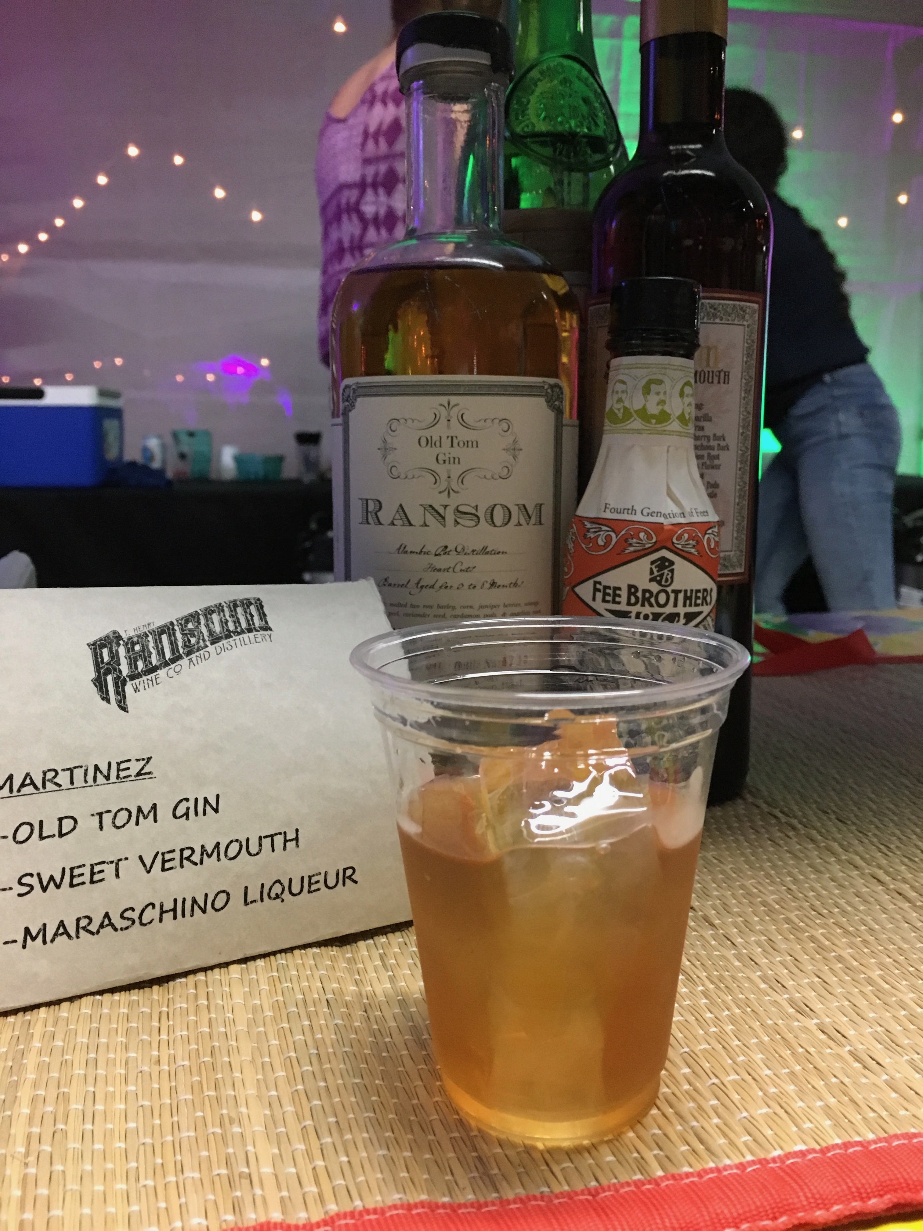 Ransom Spirits provided some tasty libations at the at 2017 Feast Night Market.
