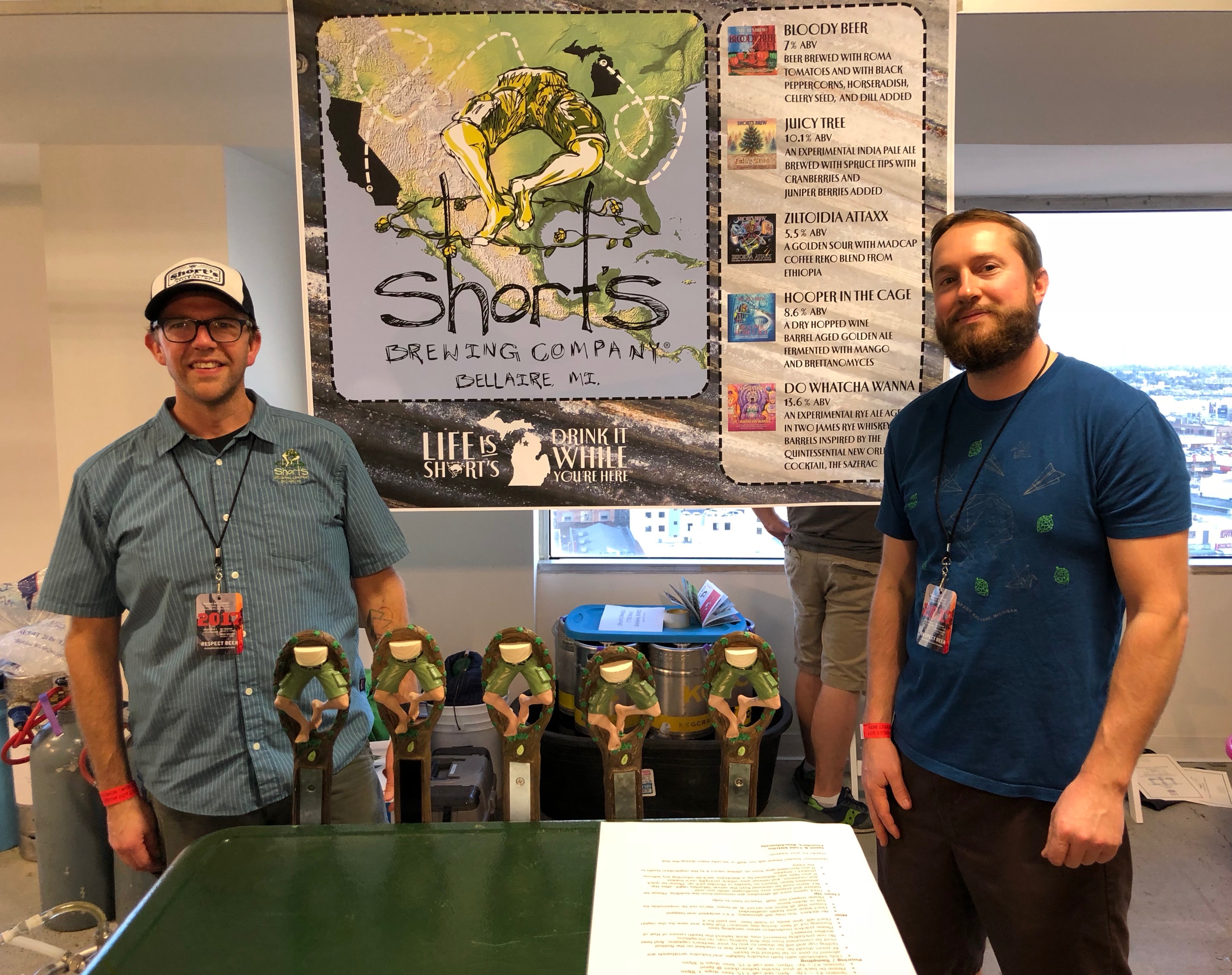 Shorts Brewing at BeerAdvocate Extreme Beer Fest in Los Angeles.