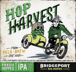 BridgePort Hop Harvest Fresh Hopped IPA