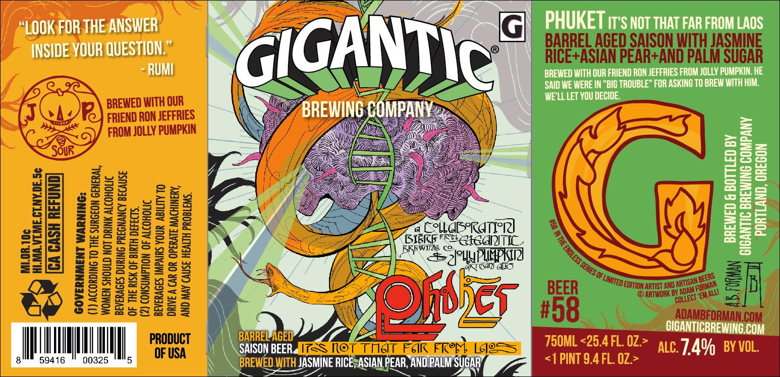 Gigantic Brewing Collaboration with Jolly Pumpkin – Phuket: It’s Not ...