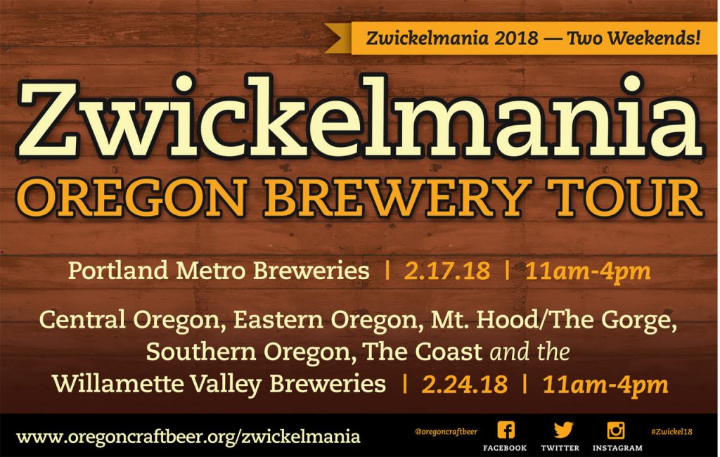 Oregon Breweries Host The 10th Annual Zwickelmania