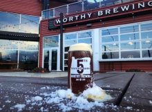 Worthy Brewing celebrates five years on Friday, February 2, 2018. (image courtesy of Worthy Brewing)