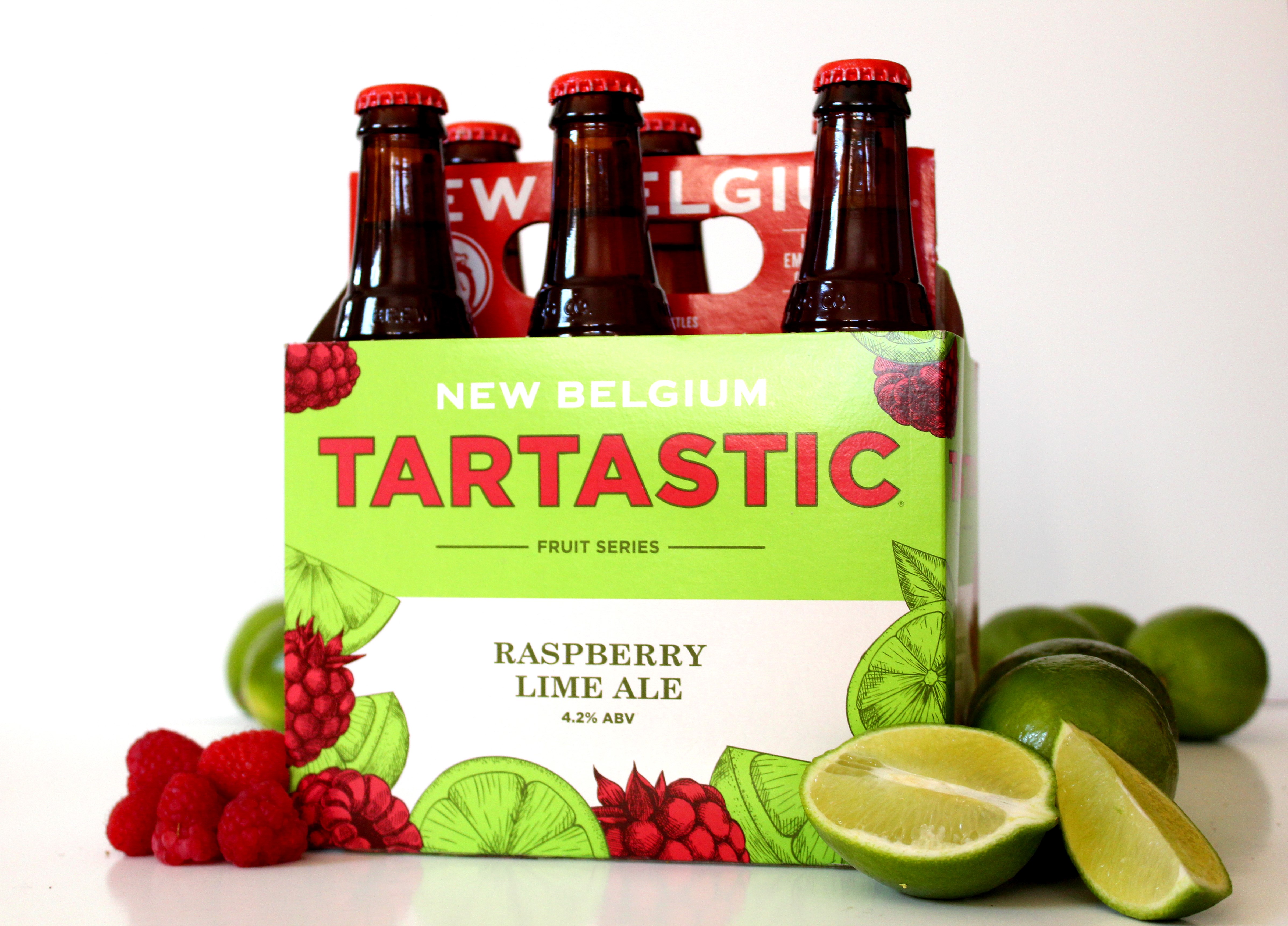image of Tartastic Raspberry Lime Ale courtesy of New Belgium Brewing