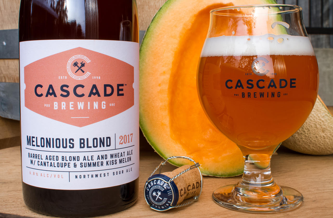 image of Melonius Blond courtesy of Cascade Brewing