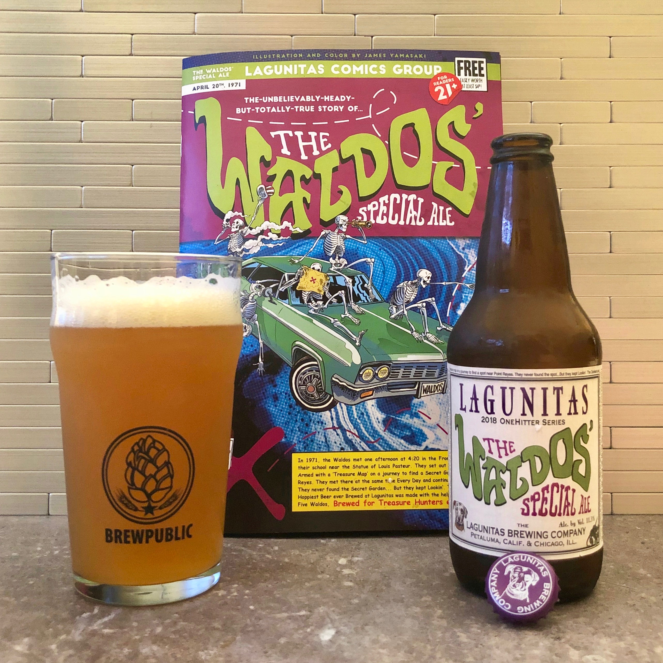 Celebrate 4/20 With Lagunitas The Waldos’ Special Ale