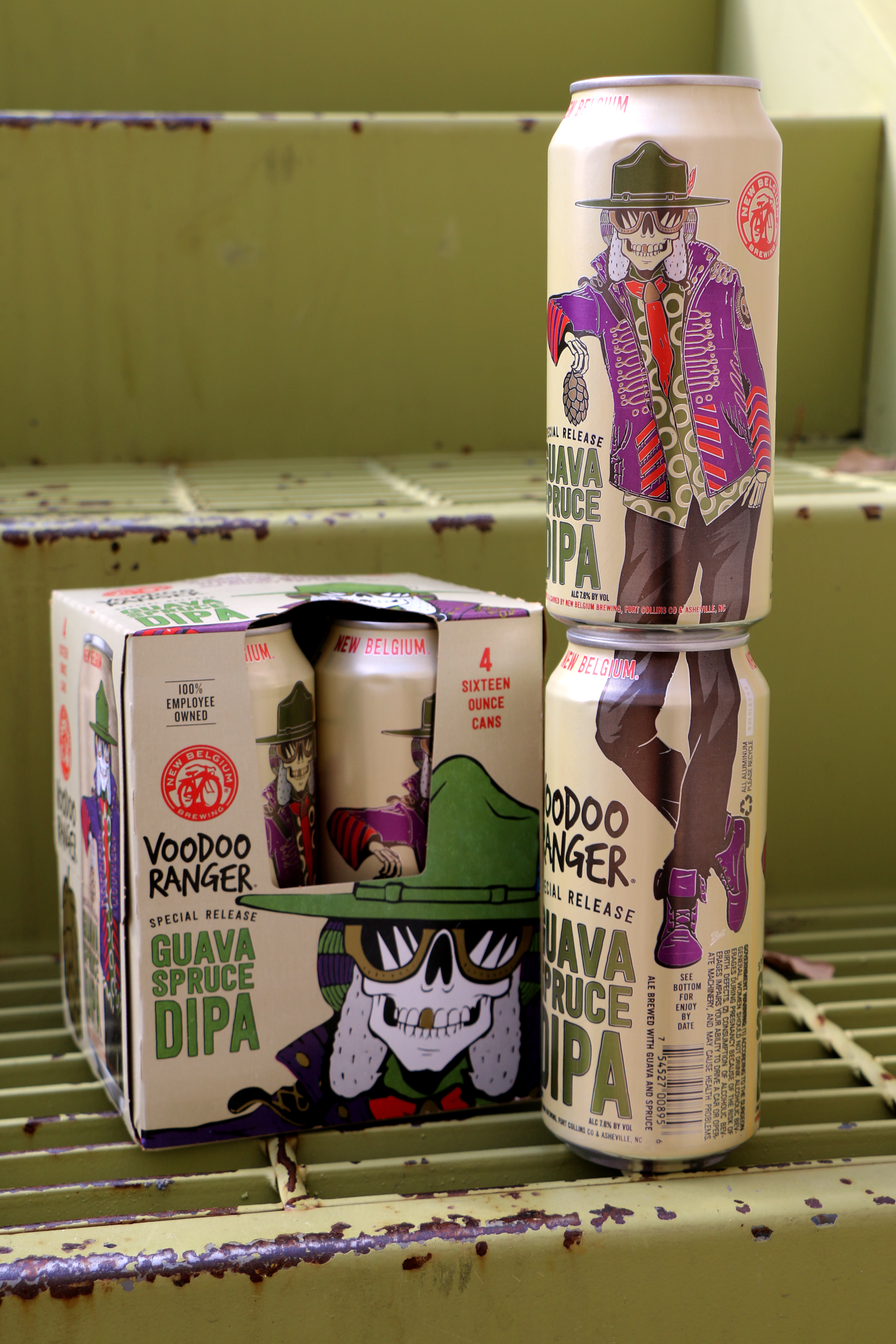 image of Guava Spruce DIPA courtesy of New Belgium Brewing