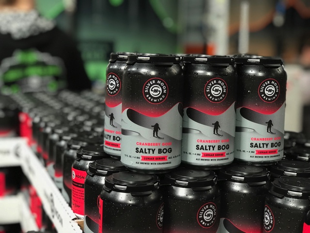 image of Silver Moon Brewing Lunar Series Salty Bog Cranberry Gose courtesy of Silver Moon Brewing