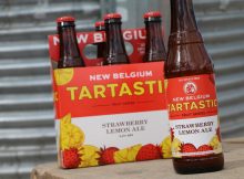 image of Tartastic Strawberry Lemon Ale courtesy of New Belgium Brewing