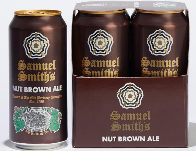 Samuel Smith Exports Cans Of Organic Lager & Nut Brown Ale To The 