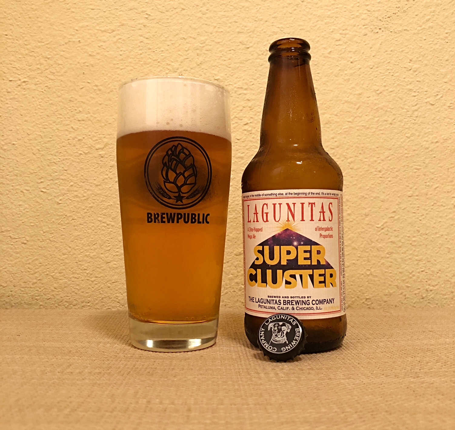 Bière blonde IPA LAGUNITAS