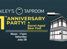 Bailey's Taproom 11th Anniversary - July 28, 2018
