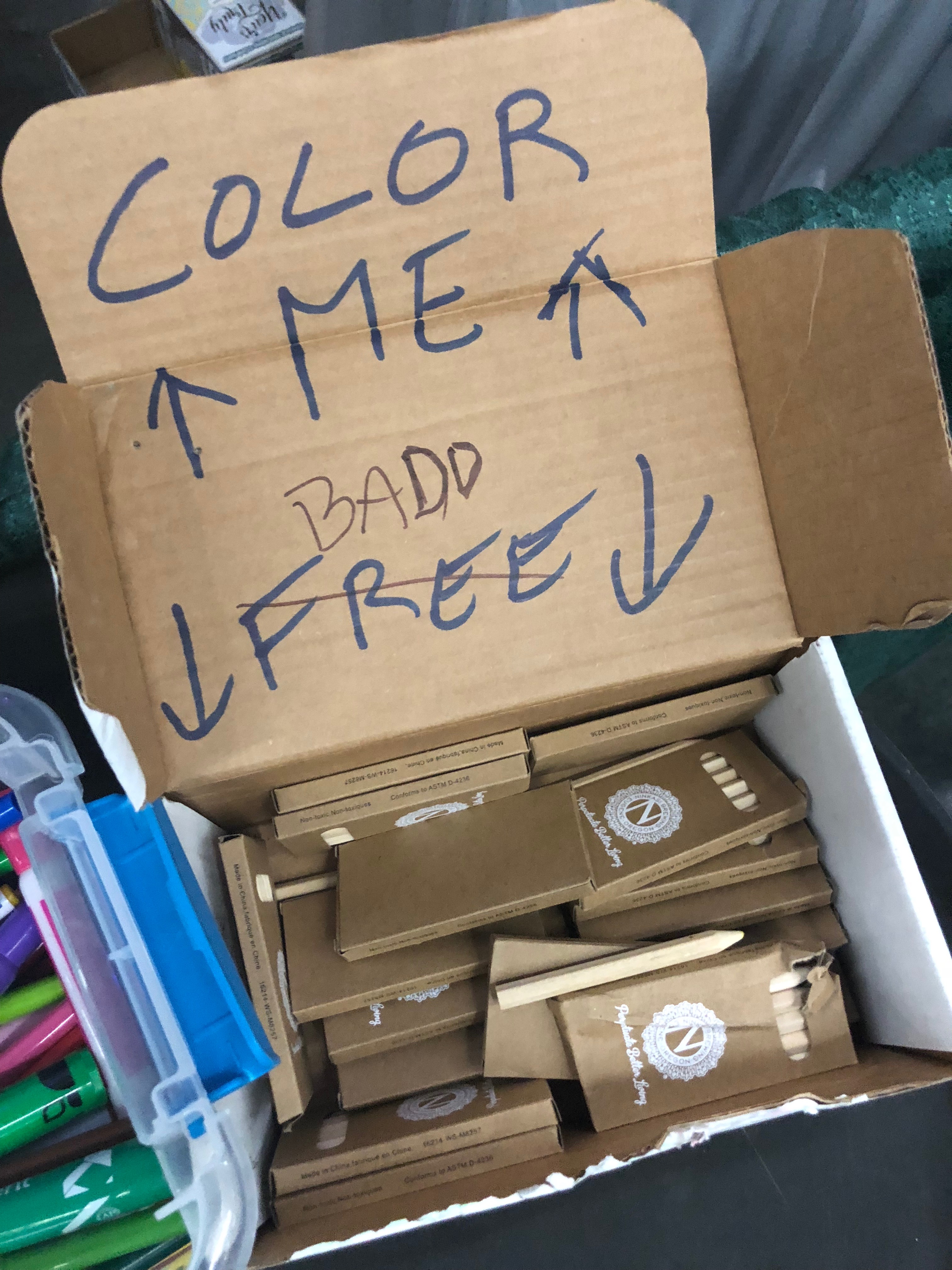 Color Me "BADD" at the Ninkasi Brewing booth during the Homebrew Con 2018 Kickoff Party.