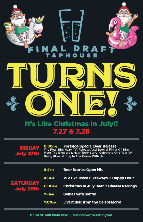 Final Draft Taphouse Celebrates One Year Anniversary